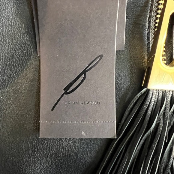 Black leather purse - Picture 4 of 7